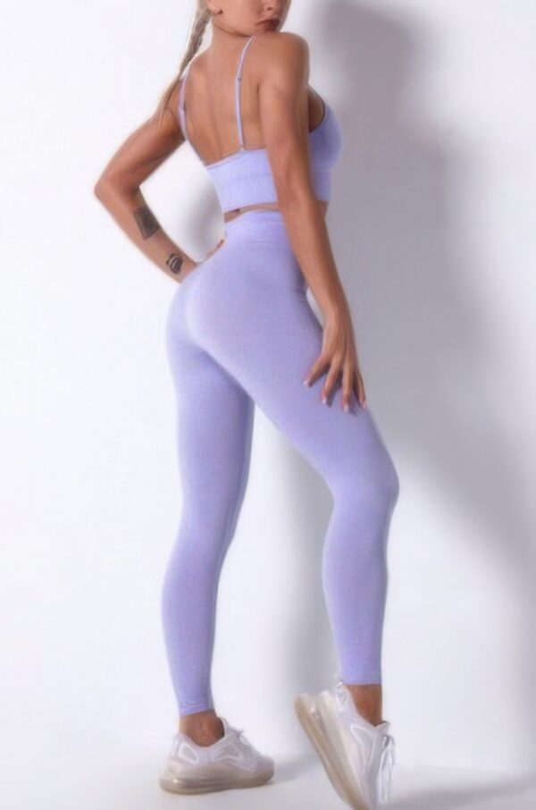 Seamless Yoga Set - High-Waist Two-Piece