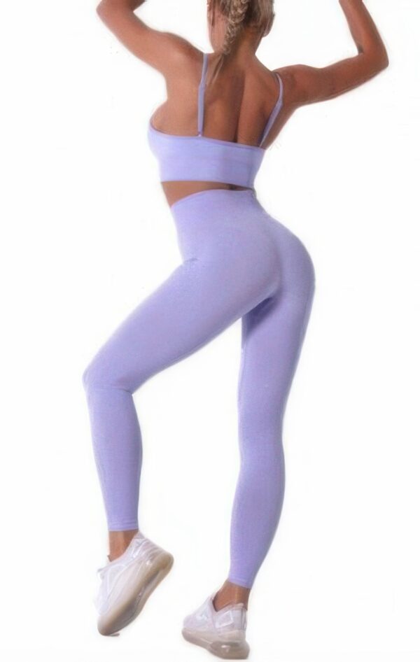 Seamless Yoga Set - High-Waist Two-Piece