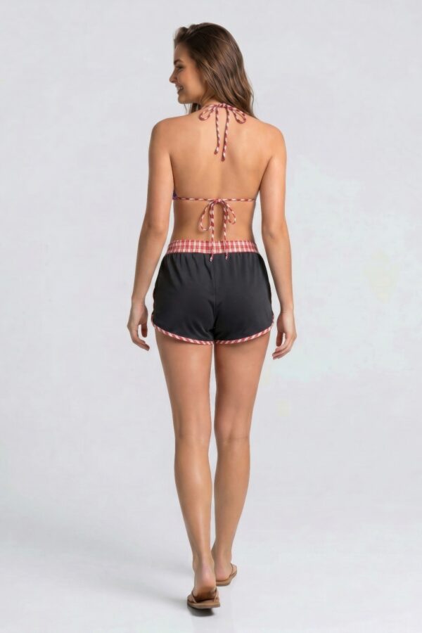 Rebel Rodeo Bikini Short Set - Retro Patchwork & Gingham