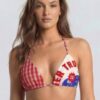 Rebel Rodeo Bikini Short Set - Retro Patchwork & Gingham