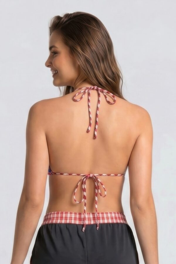 Rebel Rodeo Bikini Short Set - Retro Patchwork & Gingham