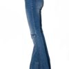 Signal Flare High-Rise Panel Jeans - Mid Blue