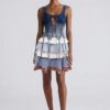 Lace-Up Denim Corset Top - Sculpted Crop