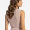 Fairytale Ruffle Cascade Tank - Ivory