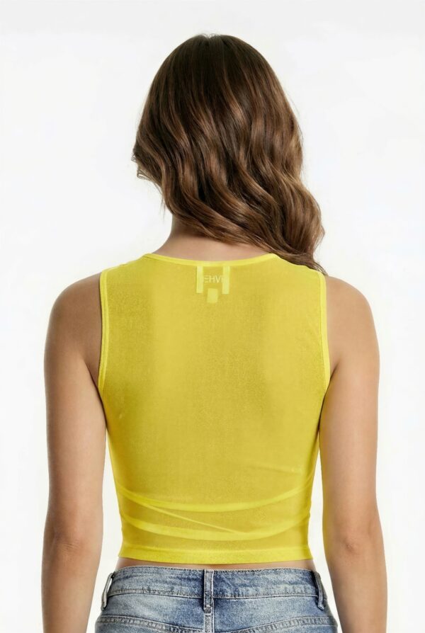 Fairytale Ruffle Cascade Tank - Ivory
