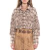 Desert Trail Fringe Plaid Shirt - Knotted Fringe