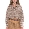 Desert Trail Fringe Plaid Shirt - Knotted Fringe