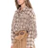 Desert Trail Fringe Plaid Shirt - Knotted Fringe