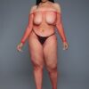 Off-Shoulder Fishnet Bodystocking - Long Sleeve