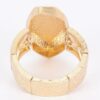Alloy Casting Stretch Bracelet - Geometric Gold