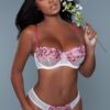Nadine Balconette Underwire Bra with Floral Lace