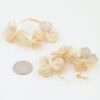 Triple Flower Hoop Earrings - Layered Wirework Detail
