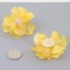 Blooming Flower Stud Earrings - Layered Petal Gloss