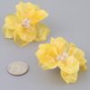 Blooming Flower Stud Earrings - Layered Petal Gloss