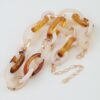 Multi Nude-Toned Chunky Chain Necklace