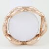 Hammered Chain Cuff Bracelet - Oval Link Statement