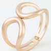 Greek Loop Open Cuff Bracelet - Sculpted Double-Loop