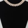 Hourglass Multi-Bead Necklace with Pearl Accents