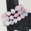 Multi Marble Stone Beaded Bracelet - Multi-Strand Gloss