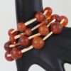 Marble Stone Multi-Strand Beaded Tube Bracelet