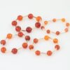 Marble Stone Multi-Strand Beaded Tube Bracelet