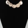 Hammered Scale Pendant Necklace - Textured Collar