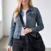 Faux Suede Hobo Bag with Dual Slip Pockets
