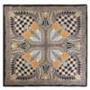Bohemian Geometric Bandana - Floral Border Print