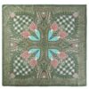 Bohemian Geometric Bandana - Floral Border Print