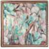 Watercolor Tulip Meadow Bandana - Layered Border
