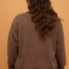 Plus Size Reversible Sweatshirt with WWJD/AMEN Graphic